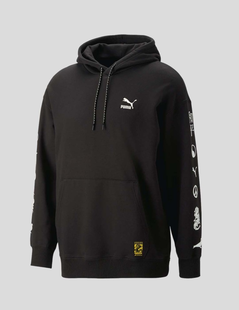 Sudadeira PUMA x staple graphic hoodie puma black